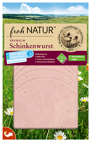 frohNatur - Premium Schinkenwurst